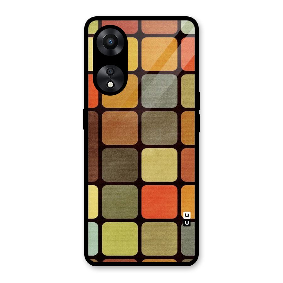 Vintage Boxes Glass Back Case for Oppo A78