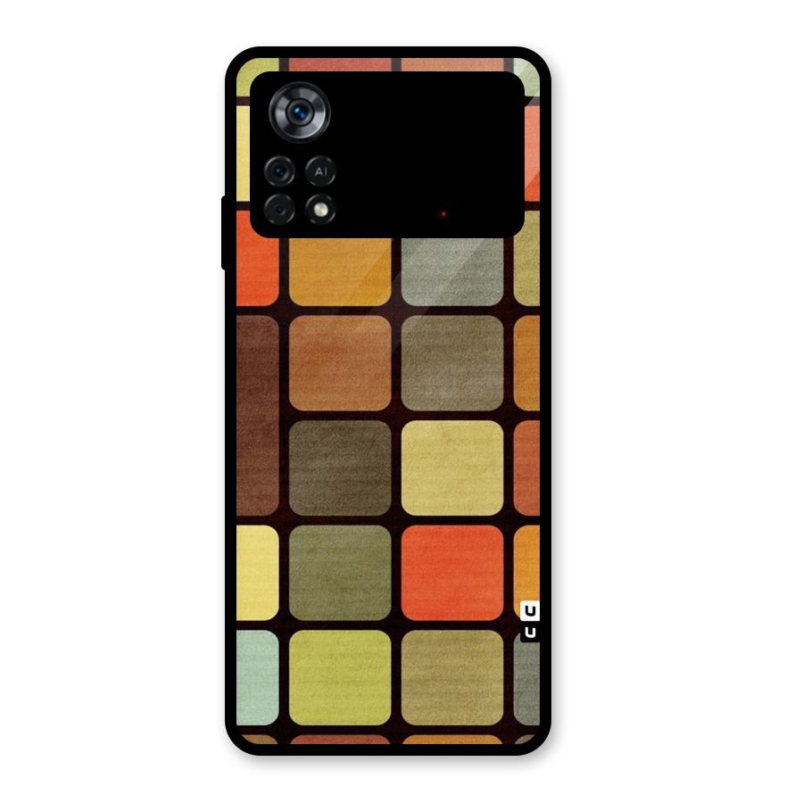 Vintage Boxes Glass Back Case for Poco X4 Pro 5G