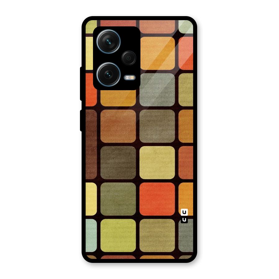 Vintage Boxes Glass Back Case for Redmi Note 12 Pro Plus 5G
