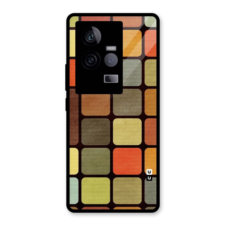 Vintage Boxes Glass Back Case for Vivo iQOO 11 5G
