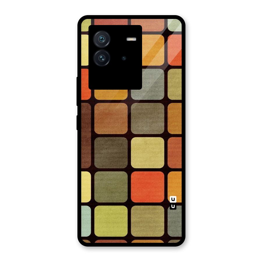 Vintage Boxes Glass Back Case for Vivo iQOO Neo 6 5G