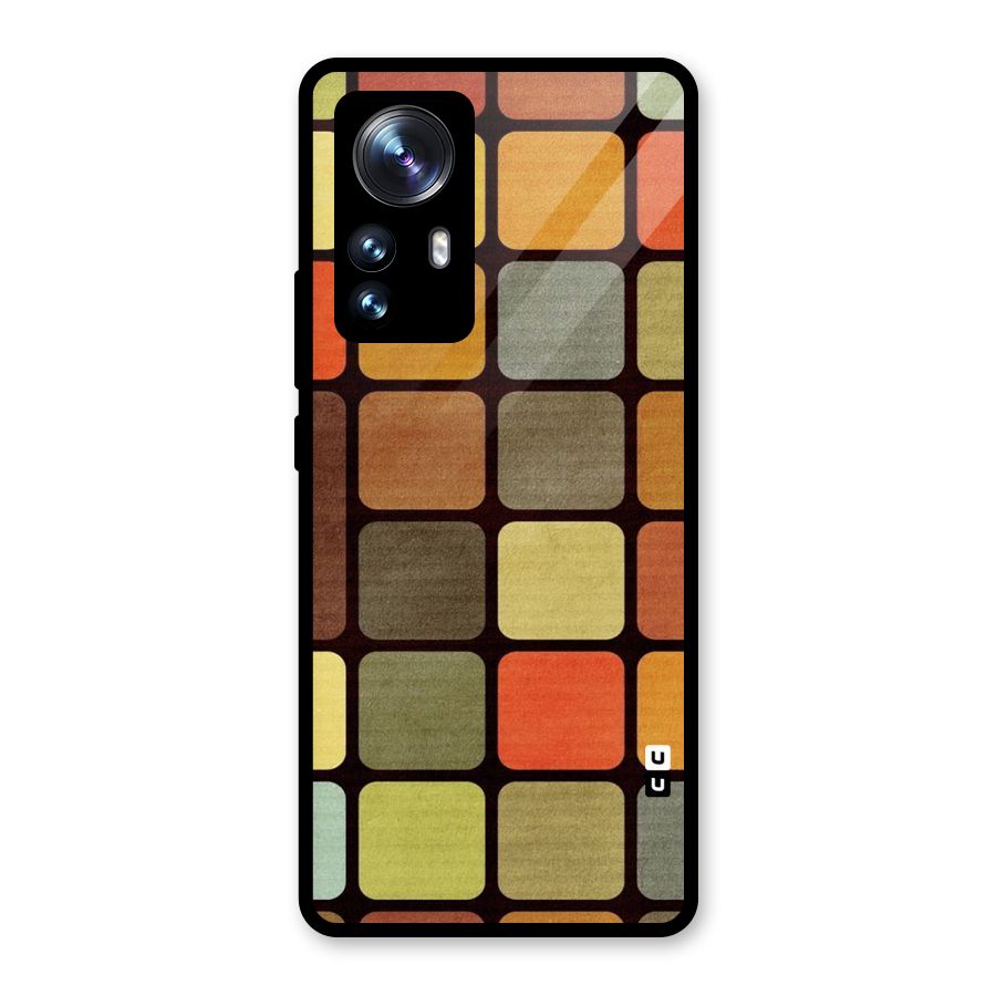 Vintage Boxes Glass Back Case for Xiaomi 12 Pro