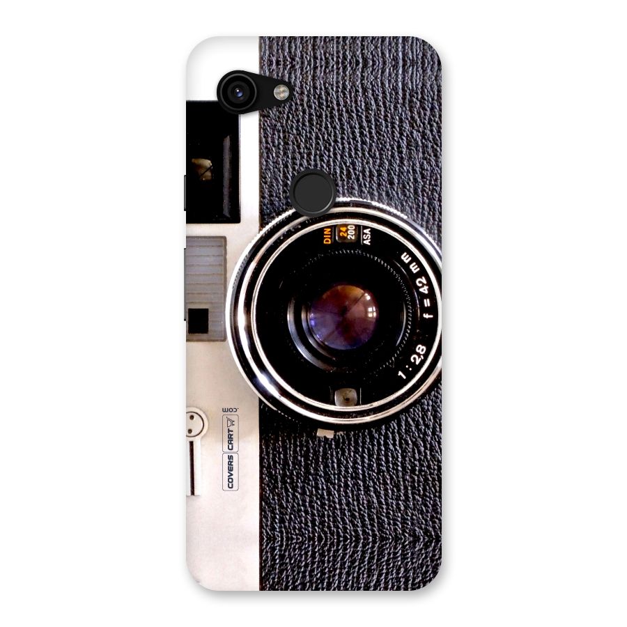 Vintage Camera Back Case for Google Pixel 3a