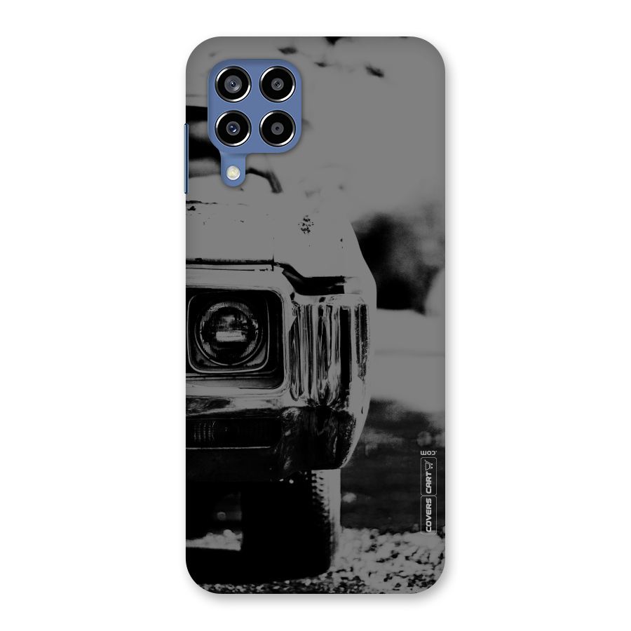 Vintage Car Black and White Back Case for Galaxy M53 5G
