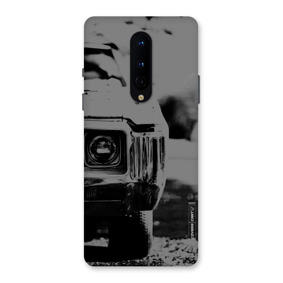 Vintage Car Black and White Back Case for OnePlus 8