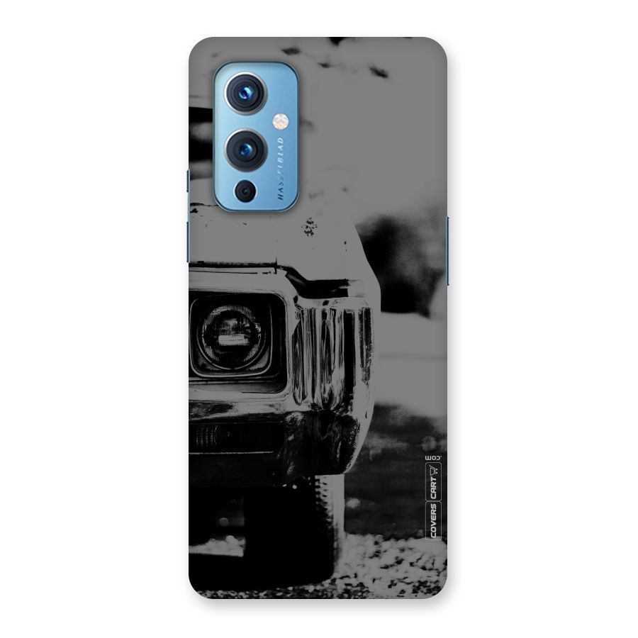 Vintage Car Black and White Back Case for OnePlus 9