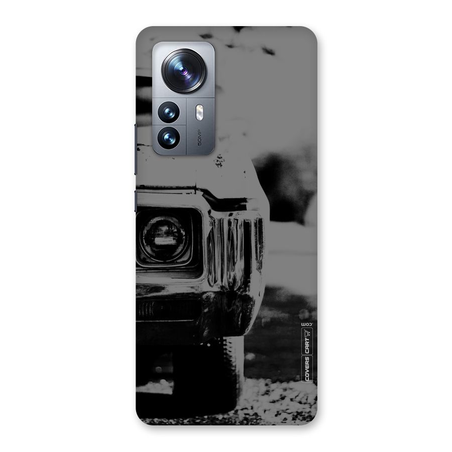 Vintage Car Black and White Back Case for Xiaomi 12 Pro