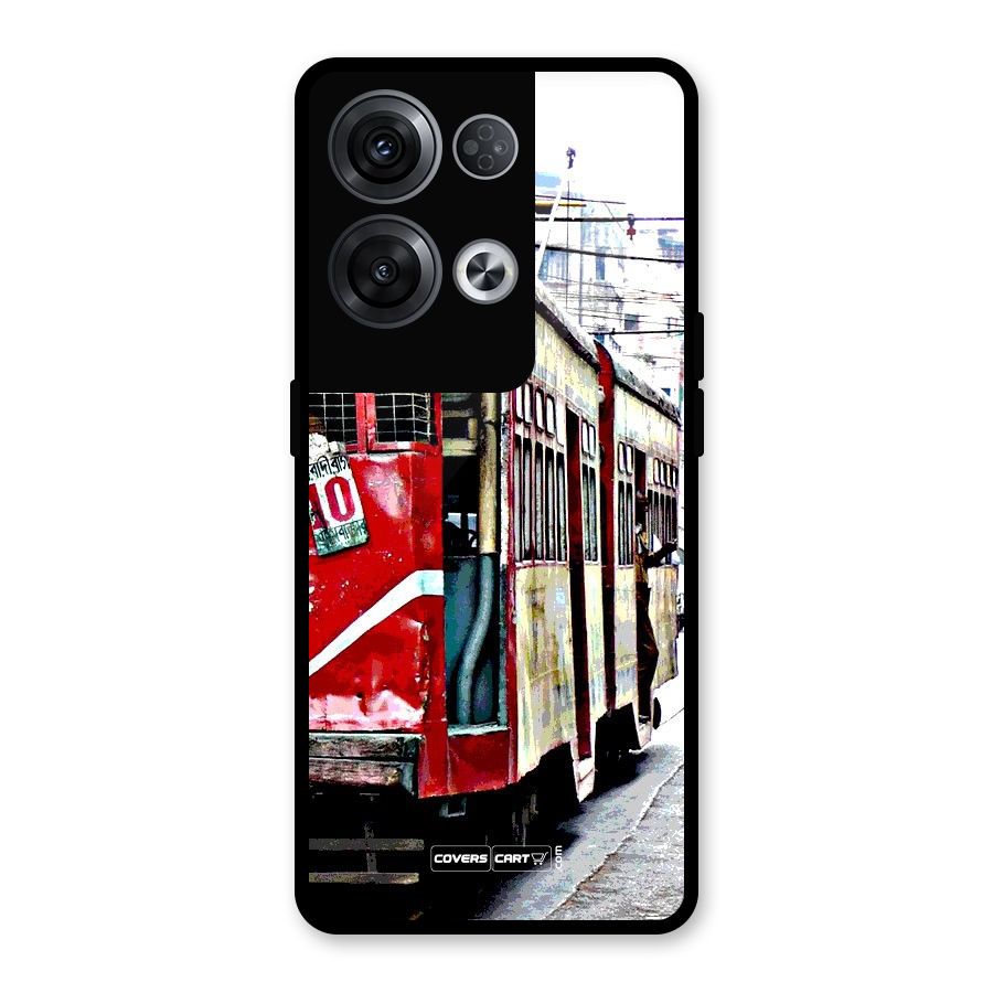 Vintage Citystyle Glass Back Case for Oppo Reno8 Pro 5G