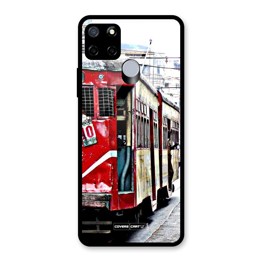 Vintage Citystyle Glass Back Case for Realme Narzo 20