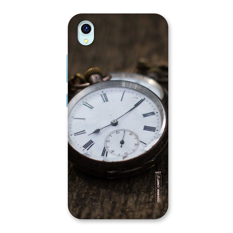 Vintage Clock Back Case for Vivo Y1s
