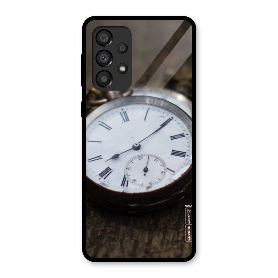 Vintage Clock Glass Back Case for Galaxy A33 5G