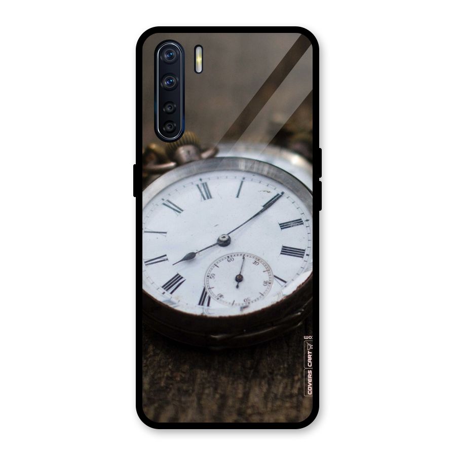 Vintage Clock Glass Back Case for Oppo F15