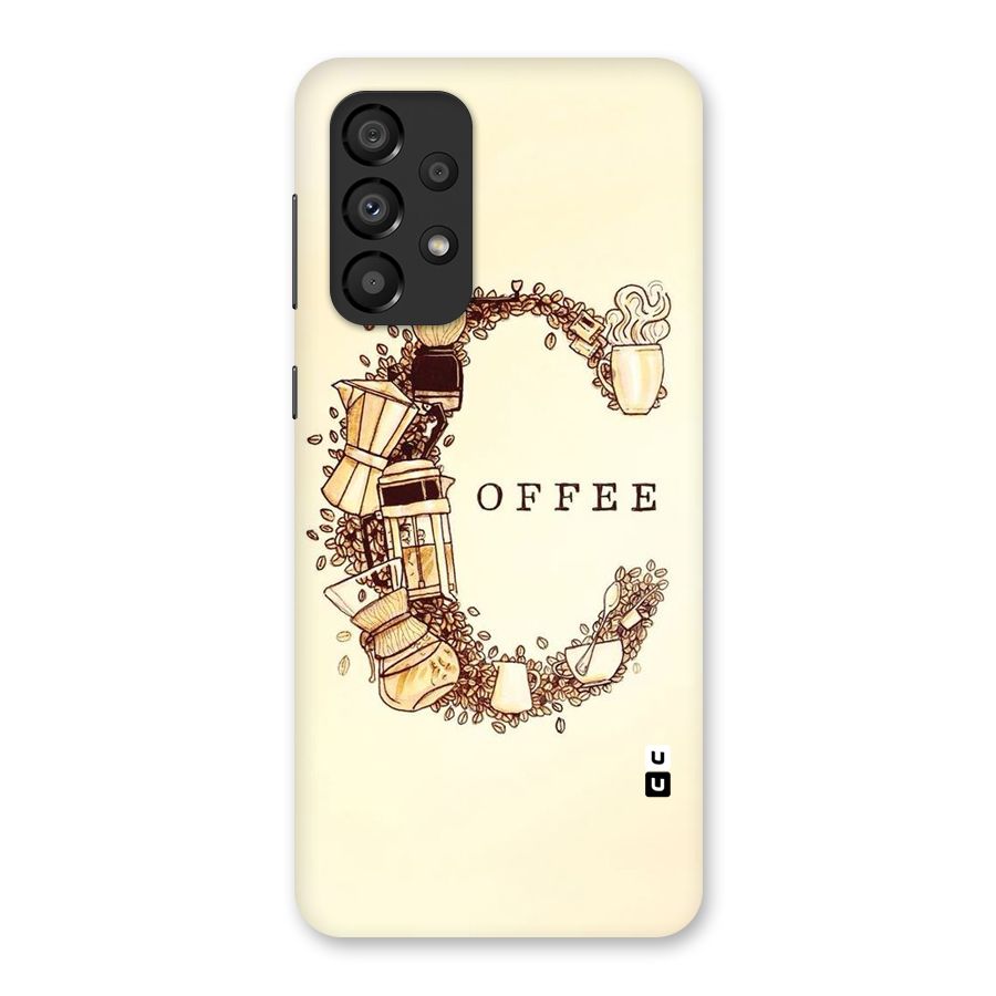 Vintage Coffee Back Case for Galaxy A33 5G
