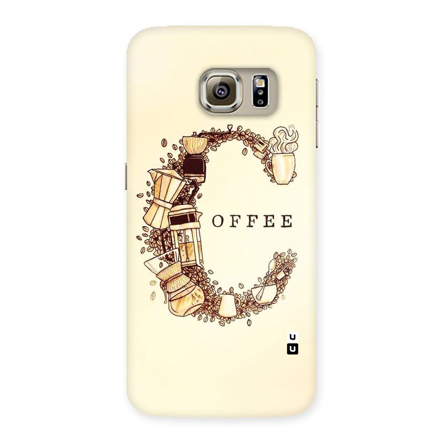 Vintage Coffee Back Case for Samsung Galaxy S6 Edge Plus