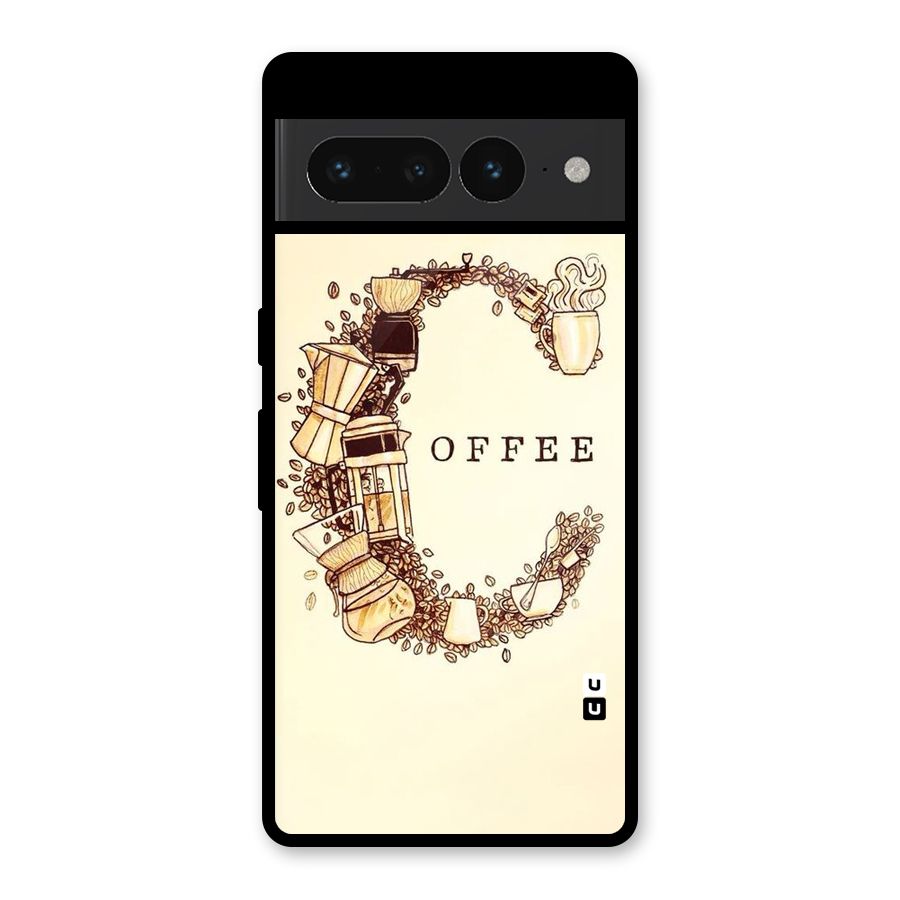 Vintage Coffee Glass Back Case for Google Pixel 7 Pro