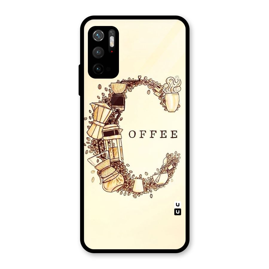 Vintage Coffee Glass Back Case for Poco M3 Pro 5G