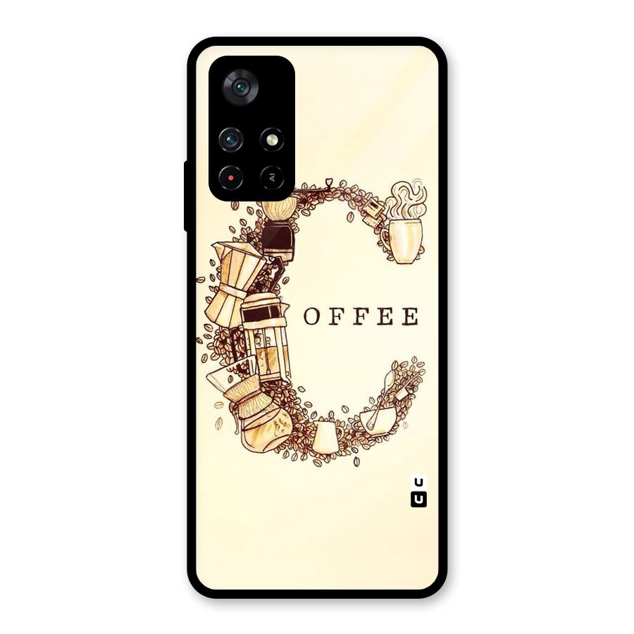 Vintage Coffee Glass Back Case for Poco M4 Pro 5G