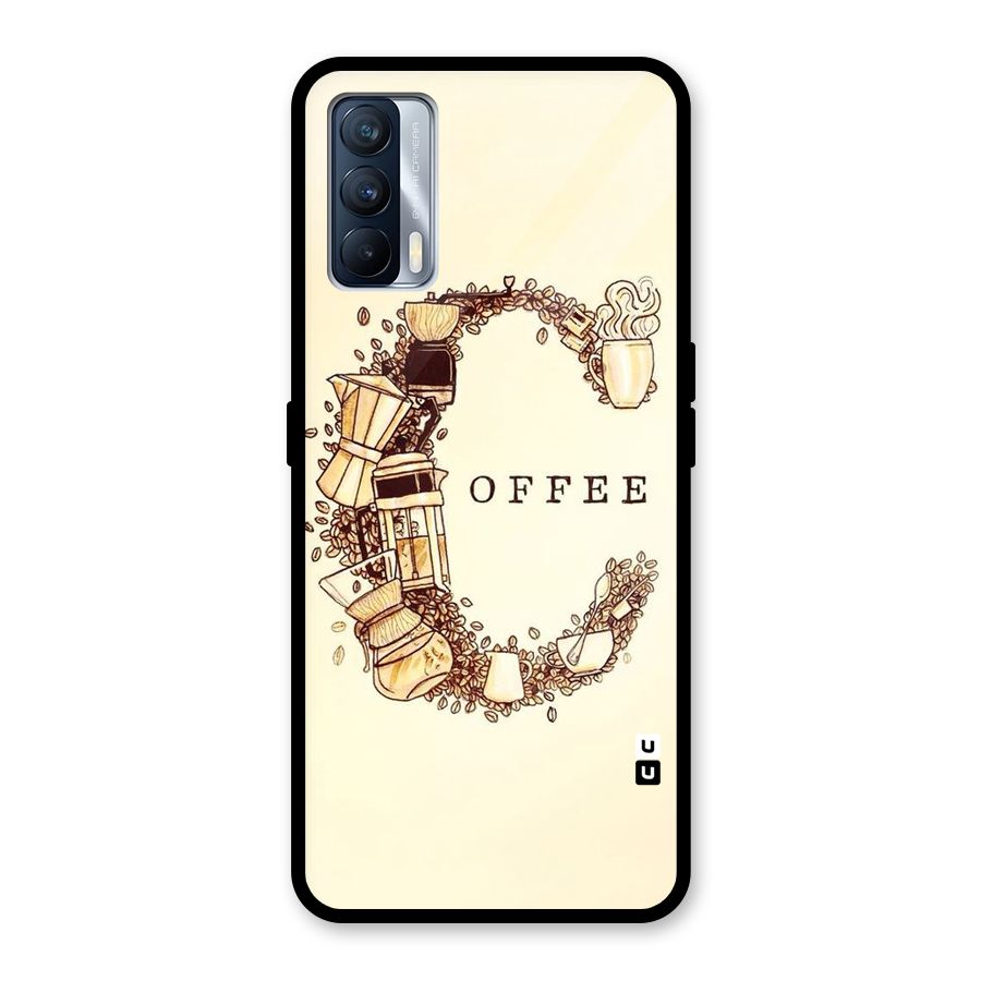 Vintage Coffee Glass Back Case for Realme X7