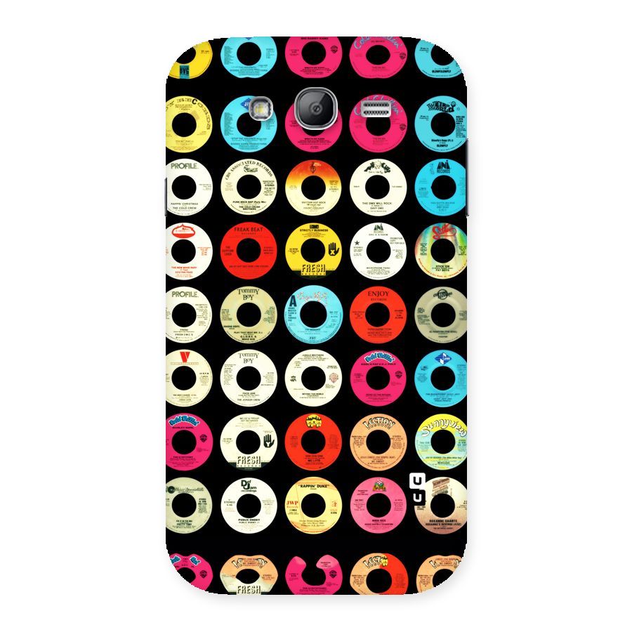 Vintage Collection CDs Back Case for Galaxy Grand