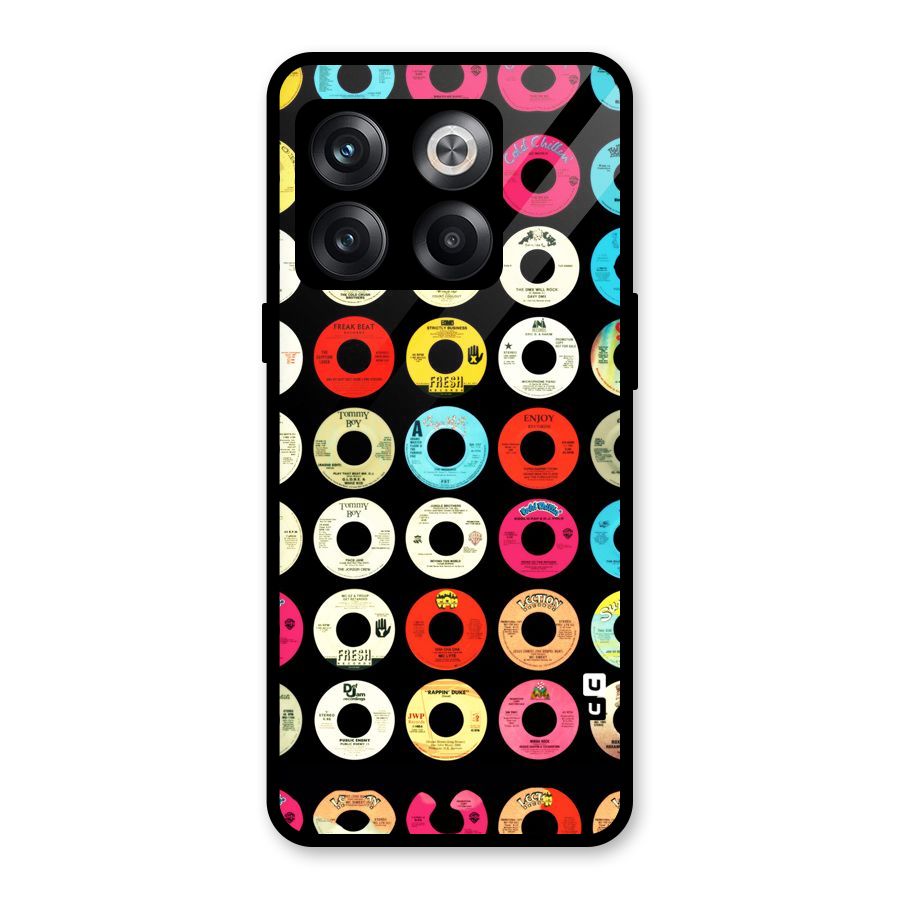 Vintage Collection CDs Glass Back Case for OnePlus 10T