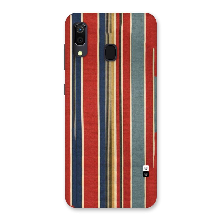 Vintage Disort Stripes Back Case for Galaxy M10s