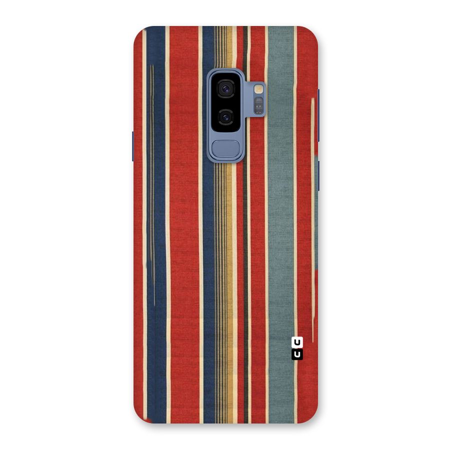 Vintage Disort Stripes Back Case for Galaxy S9 Plus