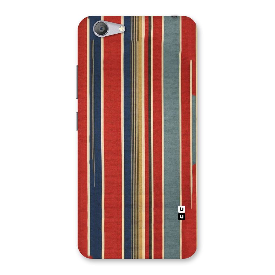 Vintage Disort Stripes Back Case for Vivo Y53