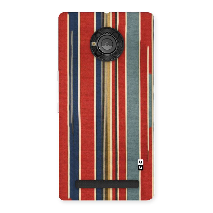 Vintage Disort Stripes Back Case for Yu Yuphoria