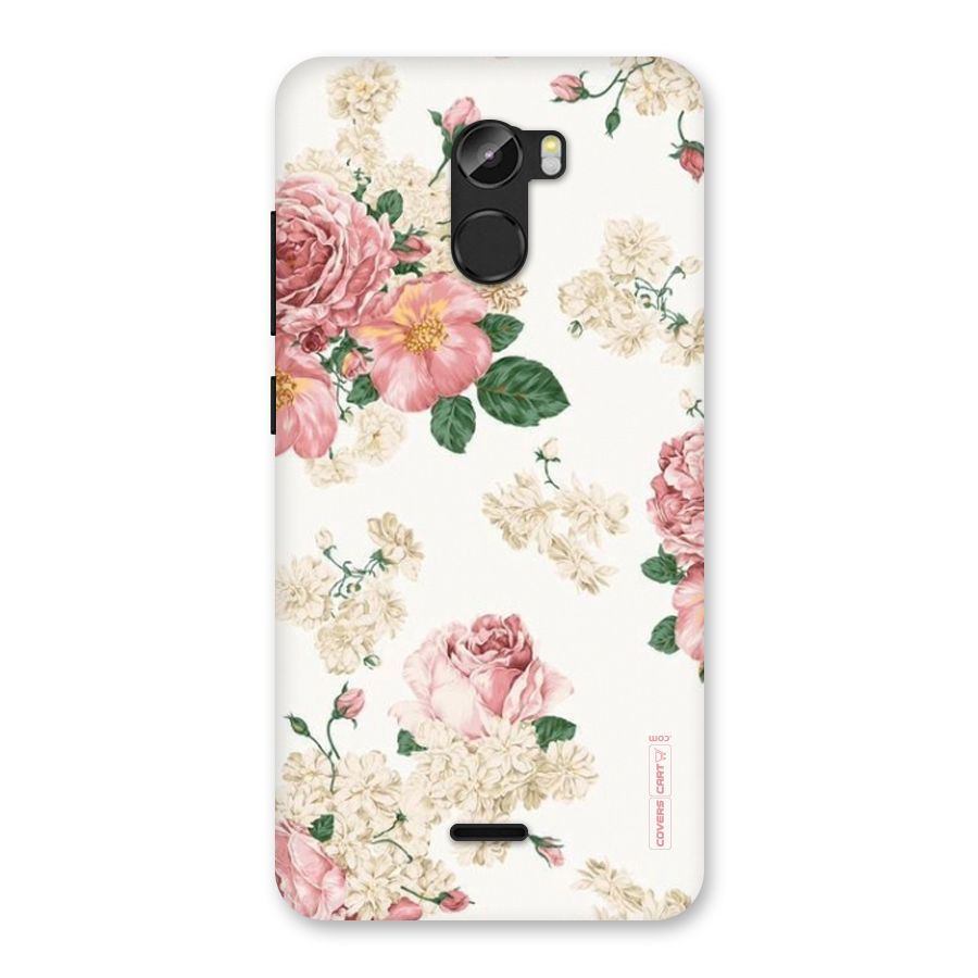 Vintage Floral Pattern Back Case for Gionee X1