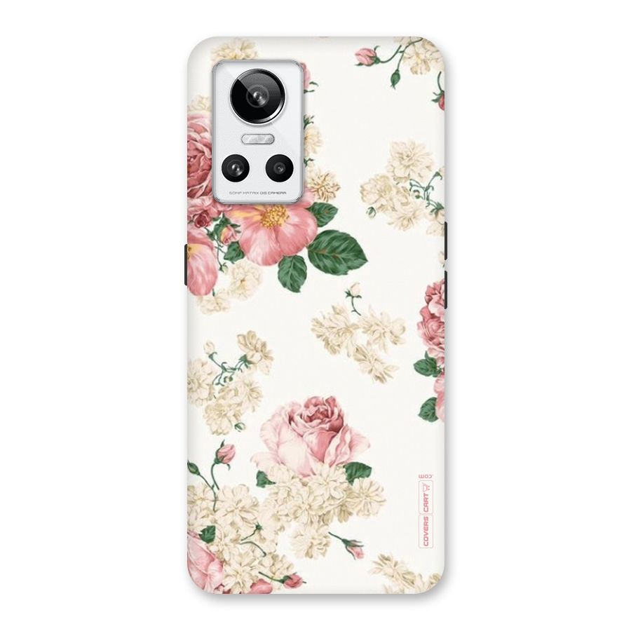 Vintage Floral Pattern Back Case for Realme GT Neo 3