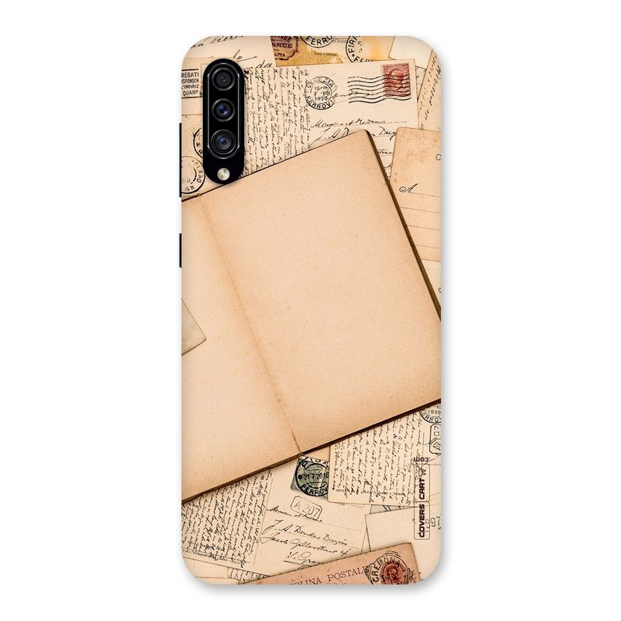 Vintage Journal Back Case for Galaxy A30s