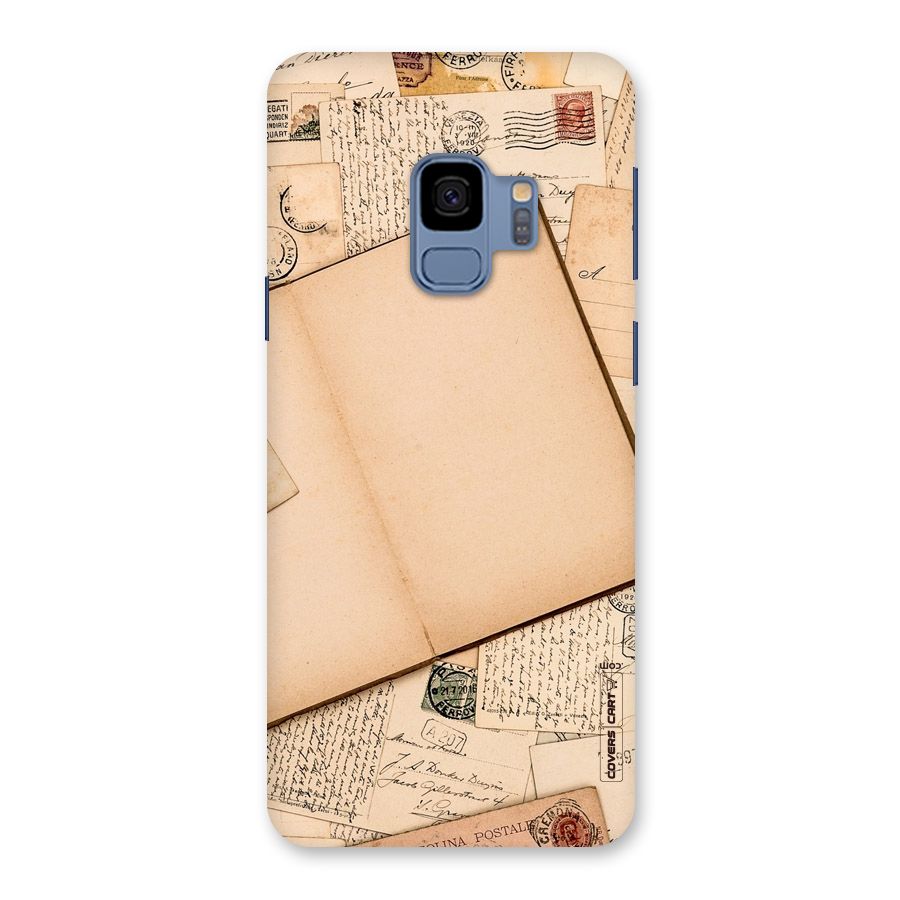 Vintage Journal Back Case for Galaxy S9