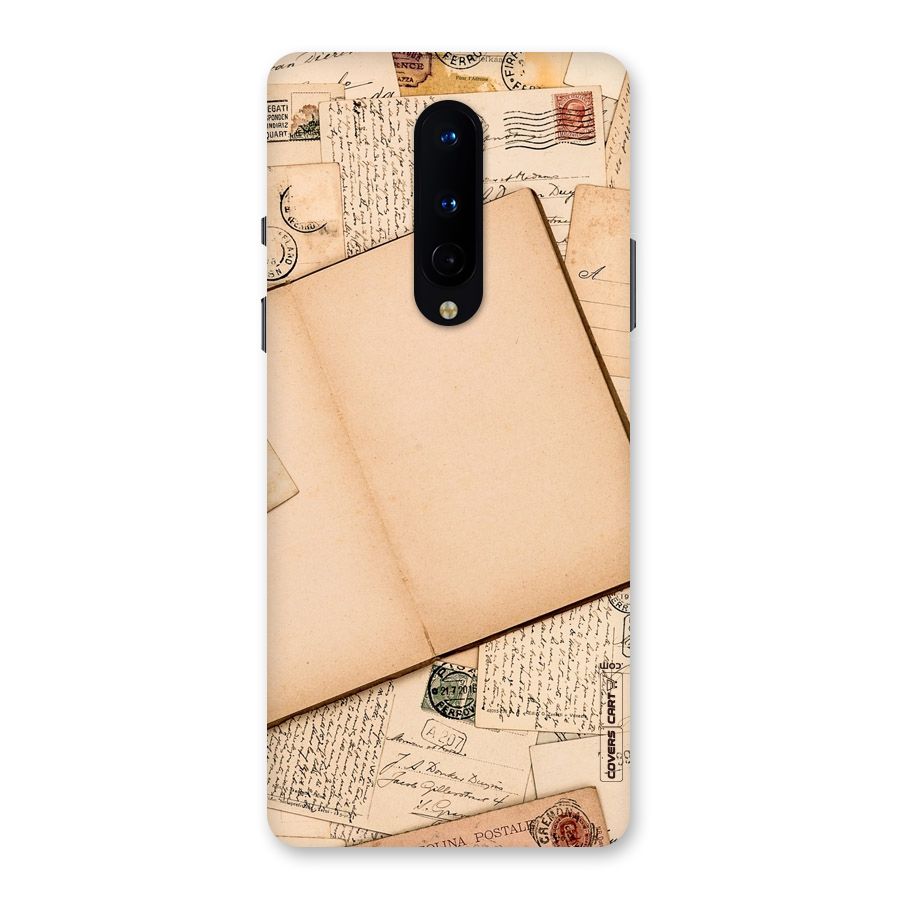 Vintage Journal Back Case for OnePlus 8