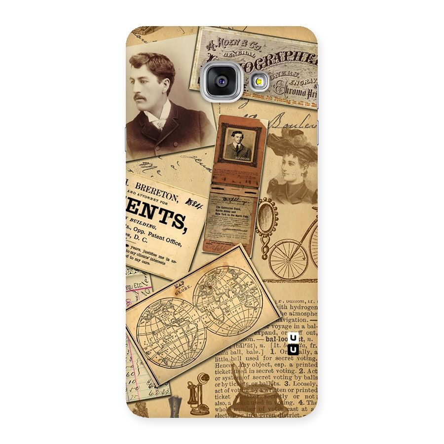 Vintage Memories Back Case for Galaxy A7 2016