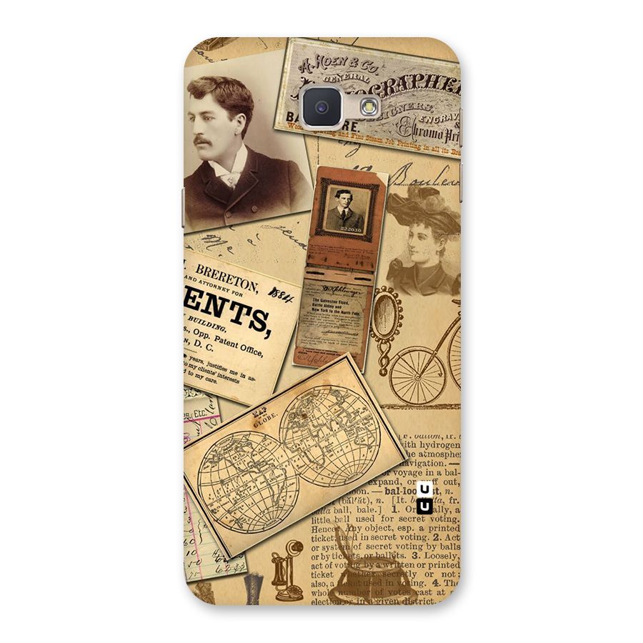 Vintage Memories Back Case for Galaxy J5 Prime