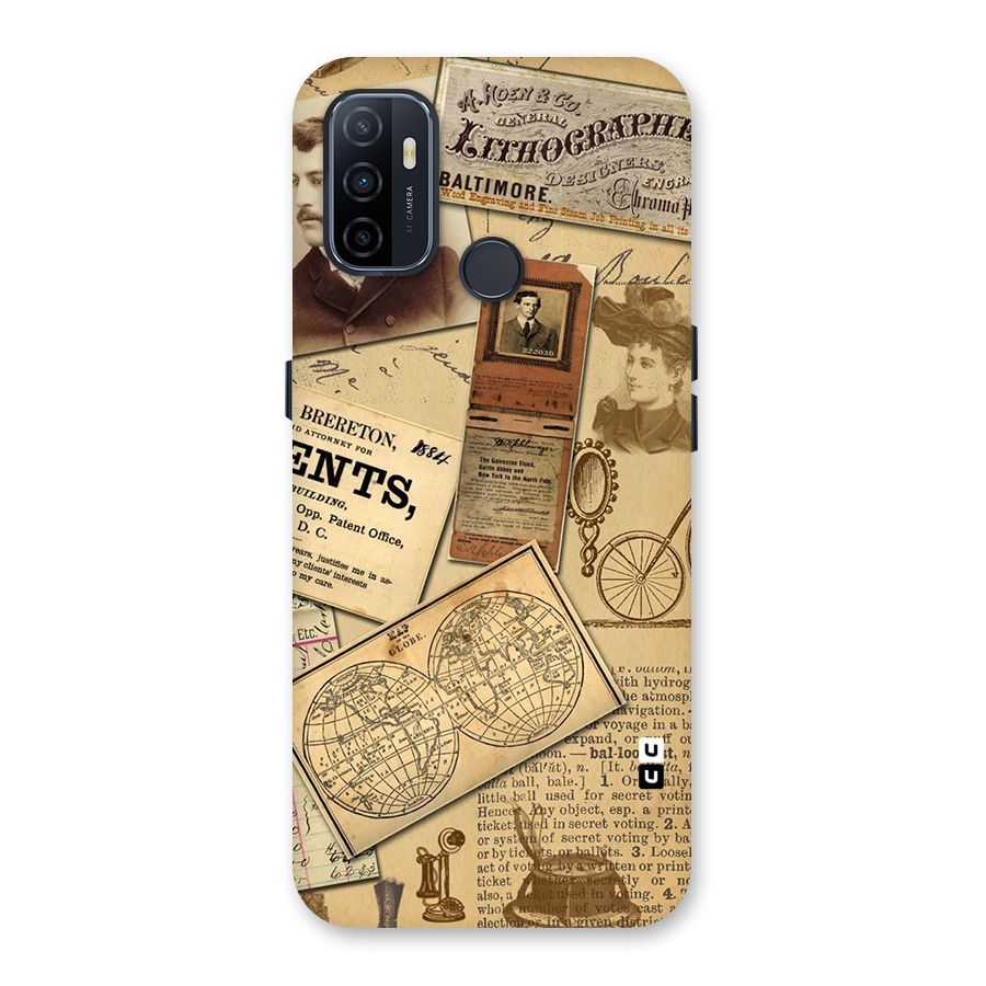 Vintage Memories Back Case for Oppo A33 (2020)