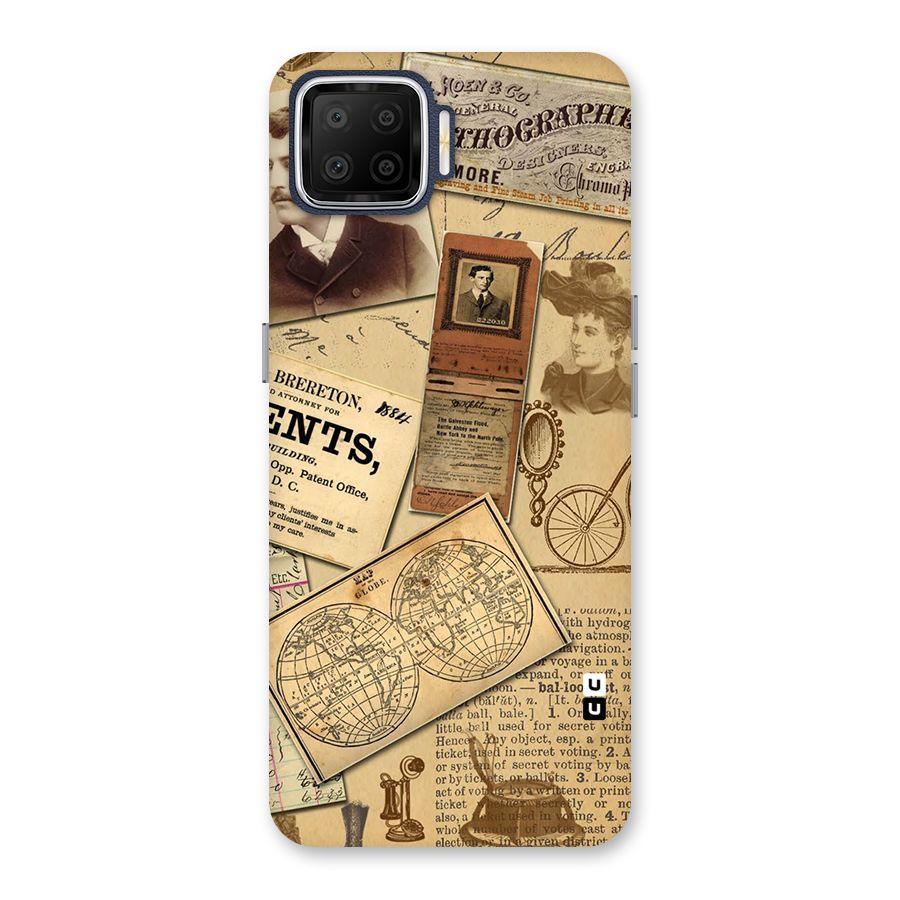 Vintage Memories Back Case for Oppo F17