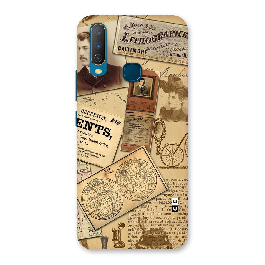 Vintage Memories Back Case for Vivo Y15