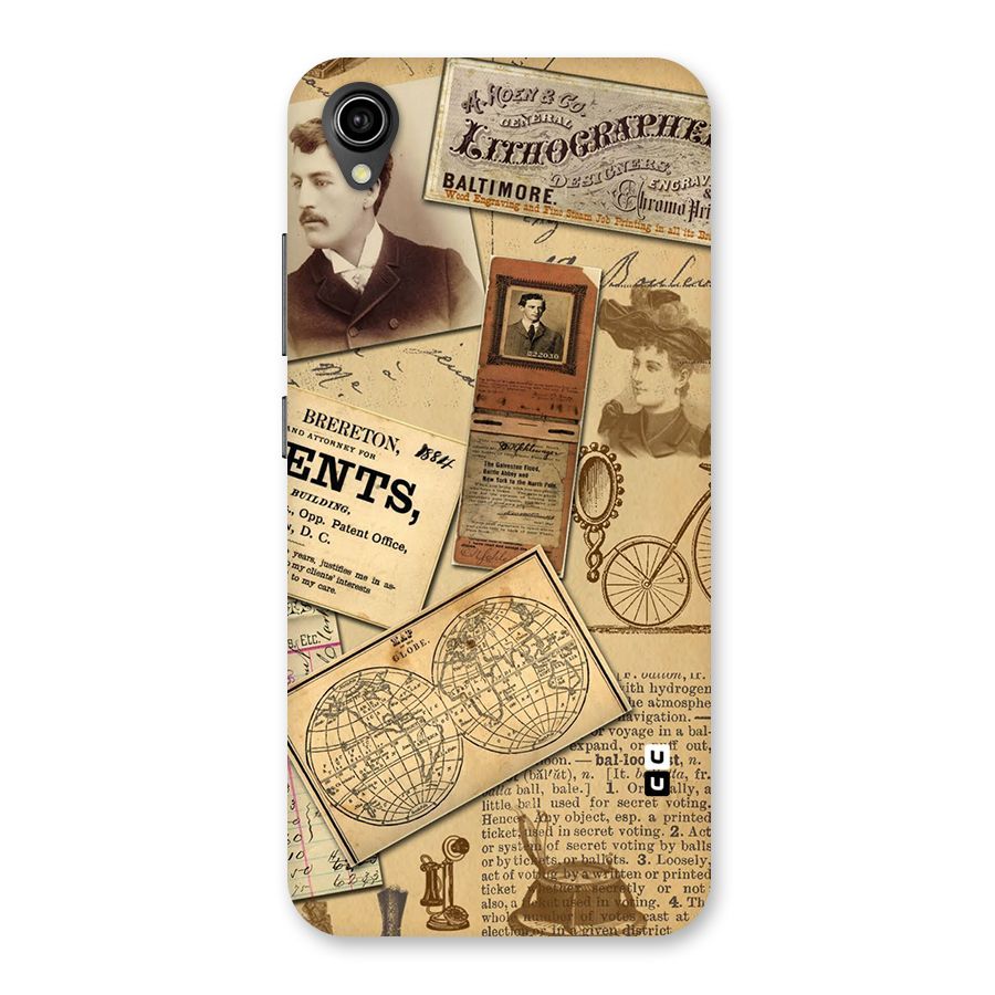 Vintage Memories Back Case for Vivo Y90
