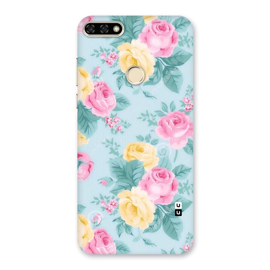 Vintage Pastels Back Case for Honor 7A