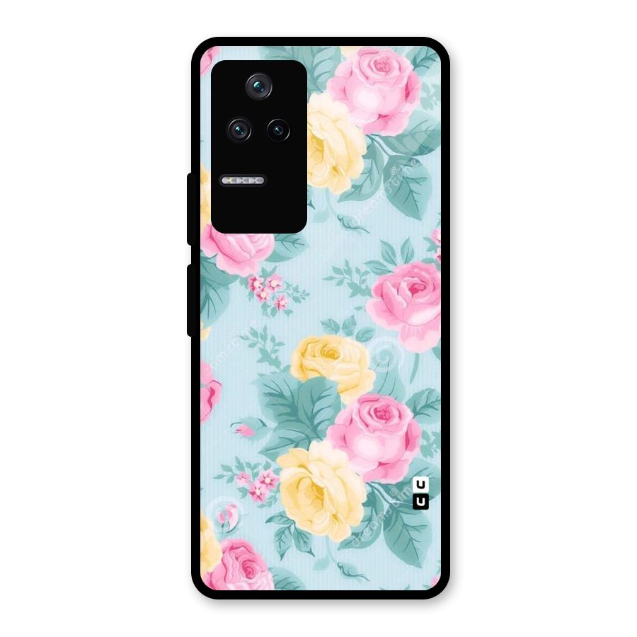 Vintage Pastels Glass Back Case for Poco F4 5G