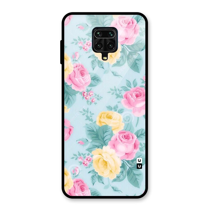 Vintage Pastels Glass Back Case for Poco M2 Pro