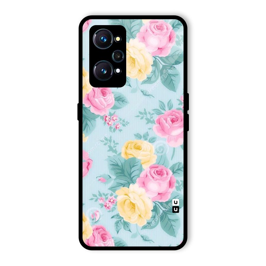 Vintage Pastels Glass Back Case for Realme GT 2
