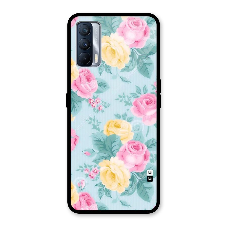 Vintage Pastels Glass Back Case for Realme X7