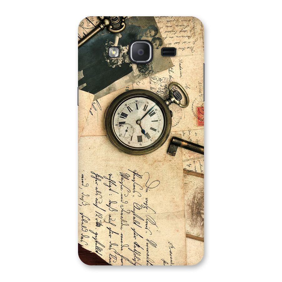 Vintage Post Cards Back Case for Galaxy On7 2015
