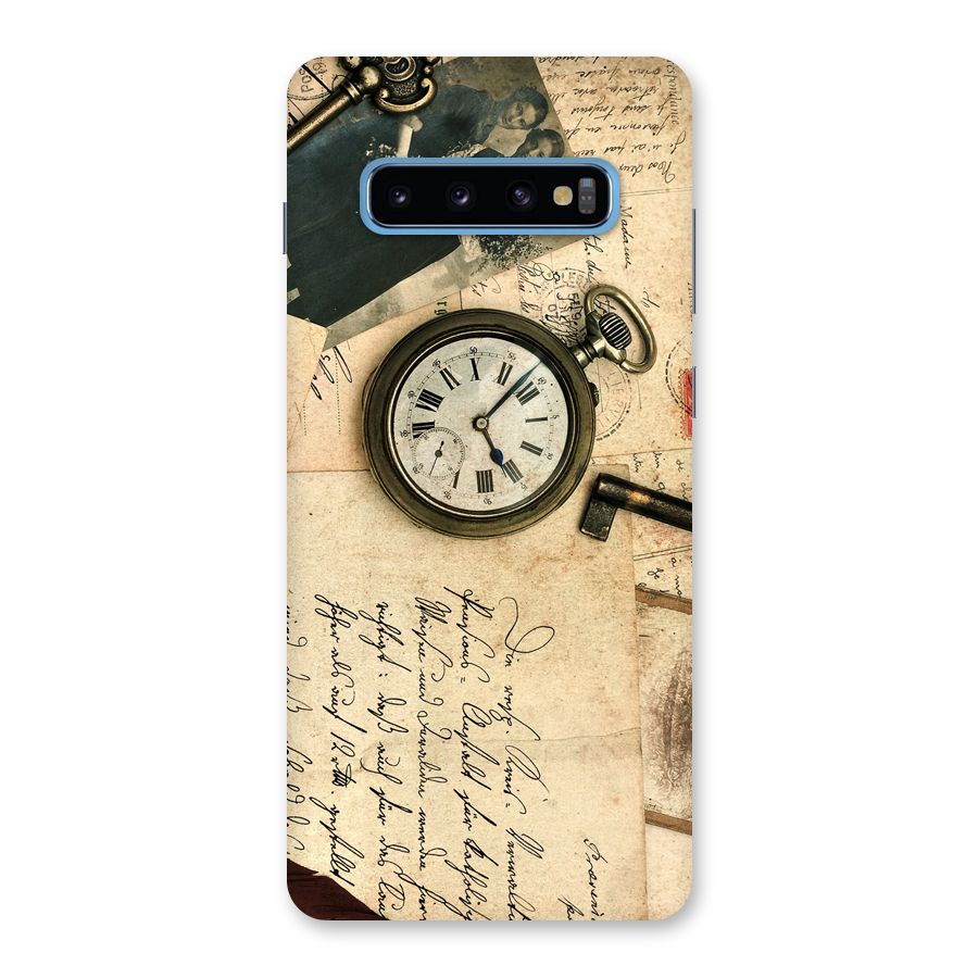 Vintage Post Cards Back Case for Galaxy S10 Plus