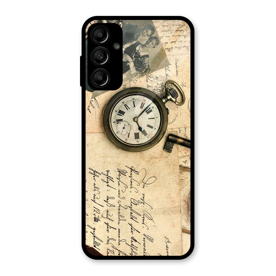 Vintage Post Cards Glass Back Case for Galaxy A14 5G