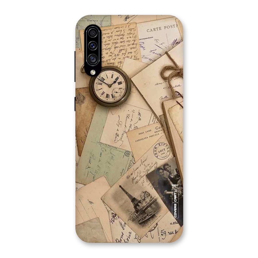 Vintage Postcards Back Case for Galaxy A30s