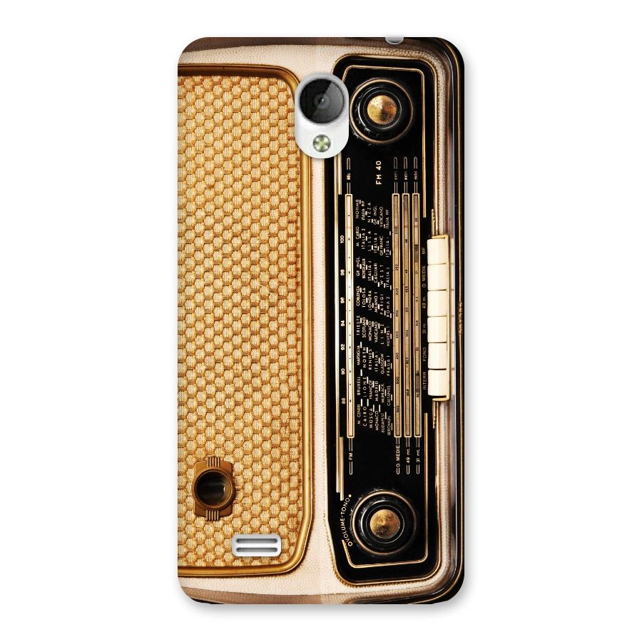 Vintage Radio Back Case for Vivo Y21