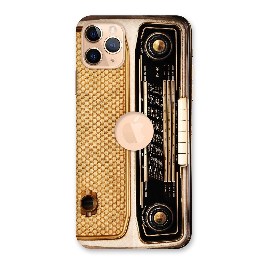Vintage Radio Back Case for iPhone 11 Pro Max Logo Cut
